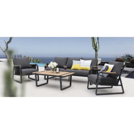 Outdoor Sofa Set Furniture 220012 Dark Grey
