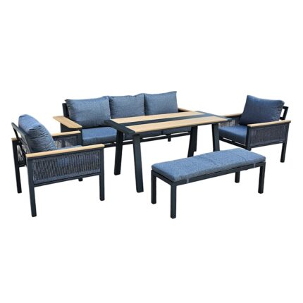 Outdoor Sofa Set Furniture 23A1088 Grey