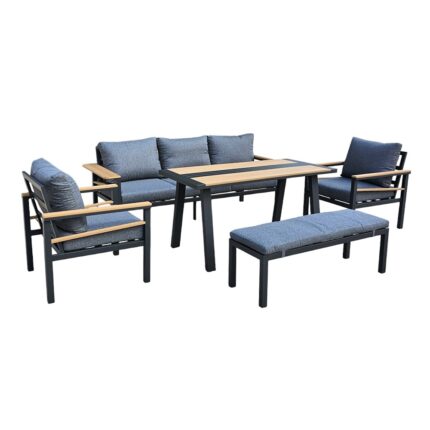 Outdoor Sofa Set Furniture 23A1090 Grey