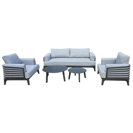 Outdoor Sofa Set Furniture Melody Grey