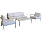 Sofa Set Higold RB-NOLA-WHT White - Image 2