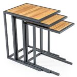 Table BT Coffee Table Set Smokey Grey