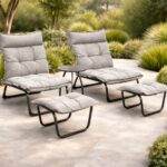 Lounge Chair Furniture S1812 Light Grey