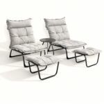 Lounge Chair Furniture S1812 Light Grey - Image 2