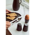 Dessert Plate Aida Raw Titanium Black 20cm - Image 3