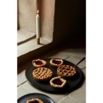 Round Dish Aida Raw Titanium Black 34cm - Image 2