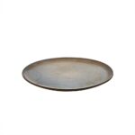 Lunch Plate Aida Raw Metallic Brown 23cm - Image 2