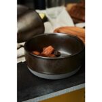 Bowl Aida Raw Metallic Brown 13.5*6 - Image 2