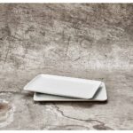 Rectangular Plate Aida Raw Arctic White 23.5*15cm - Image 3