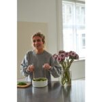 High Bowl Aida Raw Arctic White 19.5*8 - Image 2