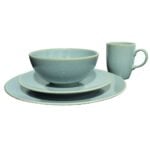 Dinner Set Van Well KERAMIKA SET 24PCS Turquoise