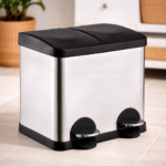 Trash Can Panda Plast PAD-CA40 Stainless