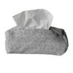 Napkin Holder RA Light Grey Bouclee