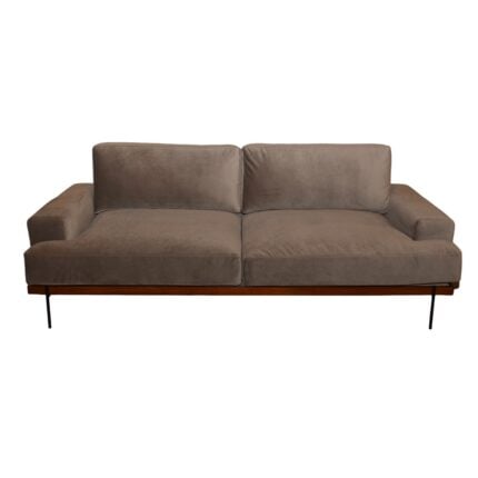 Sofa JF Element 3 Seater Velvet Dark Taupe