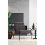 Armchair AT TORNADA Dark Grey