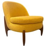 Armchair JF Japan Yellow Walnut Base