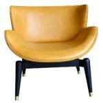 Armchair LF SQUID Yellow Leather