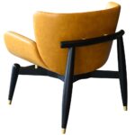 Armchair LF SQUID Yellow Leather - Image 3