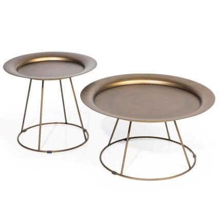 Center Table Set HT Hermes Brass