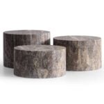 Center Table Set HT Opium Silver TRV