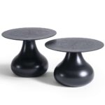 Center Table Set HT Elixir Black MDF