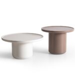 Center Table Set HT Bold Circle Cream