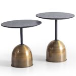 Side Table Set HT Pal Black Nesting