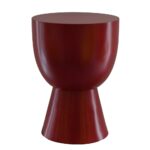Side Table LF Curva Matt Red