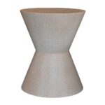 Side Table LF One Zigzag Granite Beige