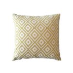 Indoor Cushion BH STITCHED LozangeS Pistache