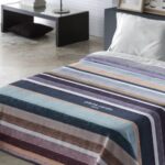 Blanket Pierre Cardin 3001 LAGUNA Striped Purple