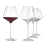 Set 4 Wine Glass Aida Extravagant Brighter Redwine