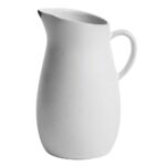 Jug Aida with Handle Raw Arctic White 0,6L