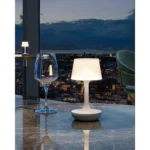 Table Lamp Sompex Ginn 72581 White - Image 2