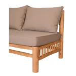 Sofa 2 Seater DI DF23-62 Straight Lines No Arms - Image 3
