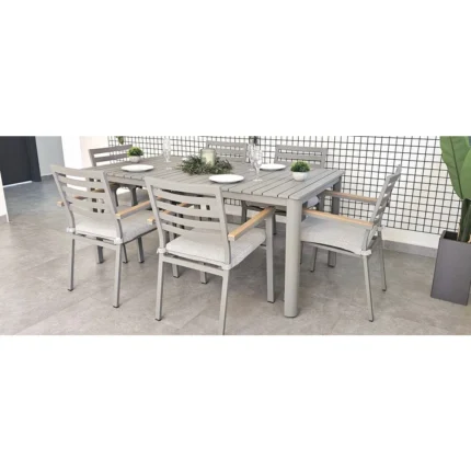 Dining Set Furniture HT9246 Champagne