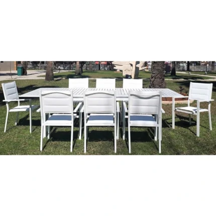 outdoor dining set Furniture 7400 WHITE