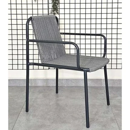 Set of 2 Dining Chairs Furniture MC269A Grey