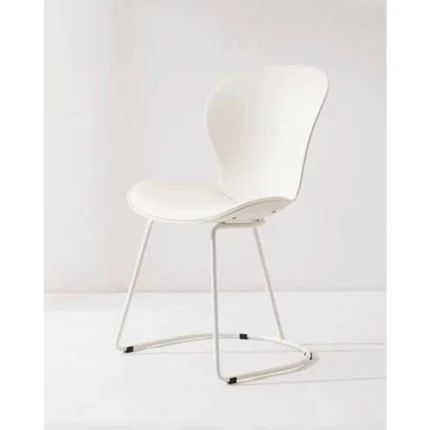 Set of 2 Dining Chairs Furniture SC026-WH White