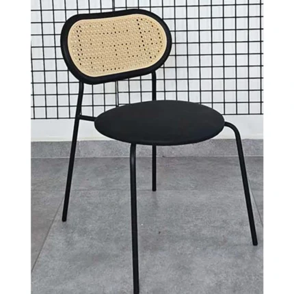 Set of 2 Dining Chairs Furniture K248-BL Black