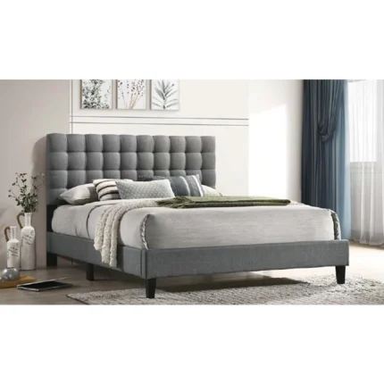 Master Bed Furniture Trizen 170cm Grey
