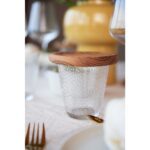 Party Plate Aida Raw Teak Wood 15467 - Image 4