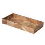 Tray for Oil, Balsamic Vinegar Aida Herringbone