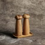 Salt & Pepper Grinder Aida Raw Teak Wood 14754 - Image 2
