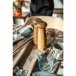 Salt & Pepper Grinder Aida Raw Teak Wood 14754 - Image 3