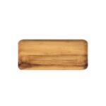 Rectangular Board Aida Raw Teak Wood 14760