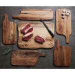 Cutting Board Aida Raw Teak Wood 15450 - Image 2