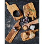 Cutting Board Aida Raw Teak Wood 15451 - Image 3