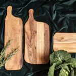 Cutting Board Aida Raw Teak Wood 15453 - Image 2