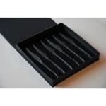 Steak Knives Set of 6pcs Herdmar Matt Black - Image 2
